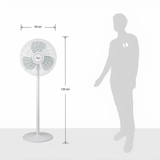 پنکه ایستاده مایدیا مدل FS40-18CB