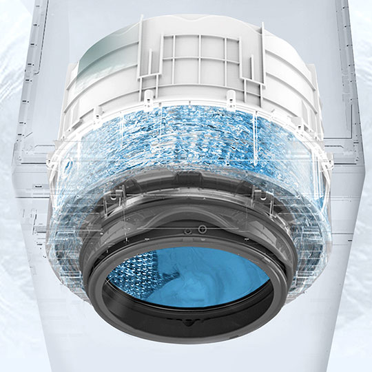 ماشین لباسشویی ۱۰ کیلویی مایدیا مدل MF200W100WBT