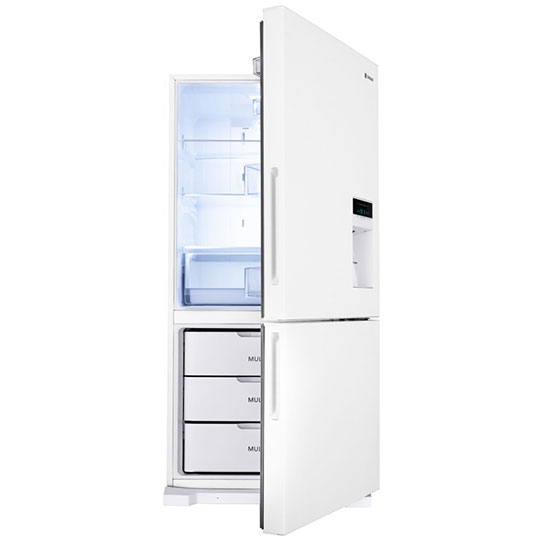 یخچال و فریزر بالا و پایین اسنوا راشین مدل SBDI-L301-LW
