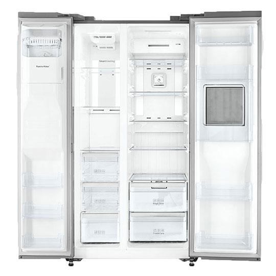 یخچال و فریزر ساید بای‌ ساید دوو پرایم 2 درب جونیور مدل D2S-3133SS