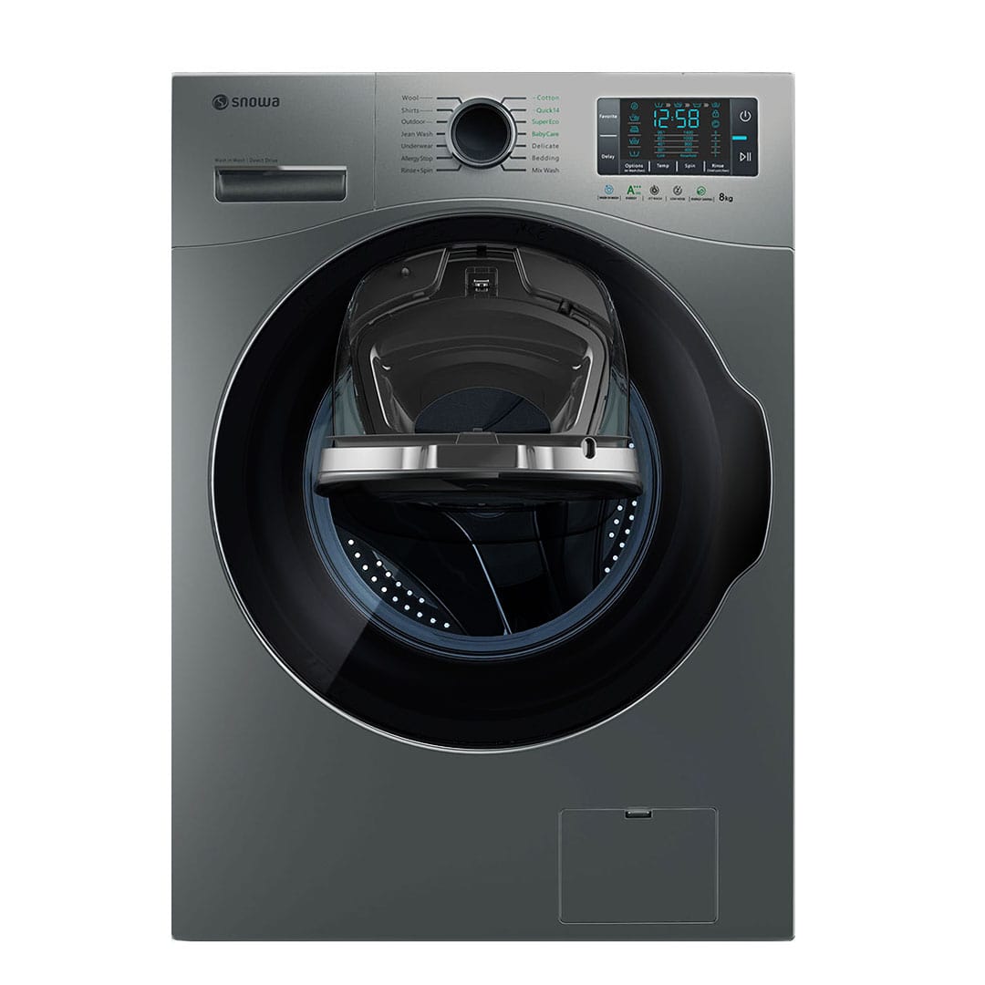 ماشین لباسشویی اسنوا 8 کیلویی واش این واش SWM-84608