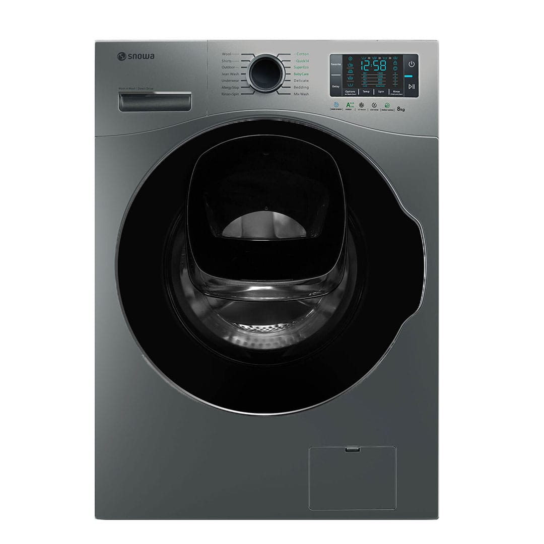 ماشین لباسشویی اسنوا 8 کیلویی واش این واش SWM-84608