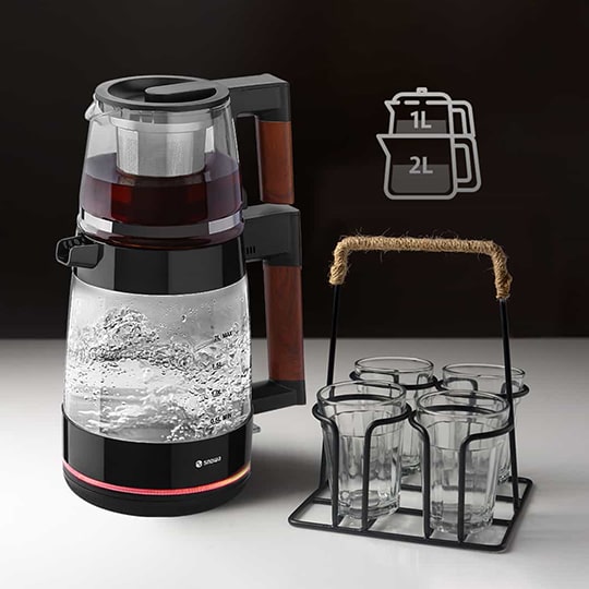 چای ساز اسنوا مدل STM-GS1650BK
