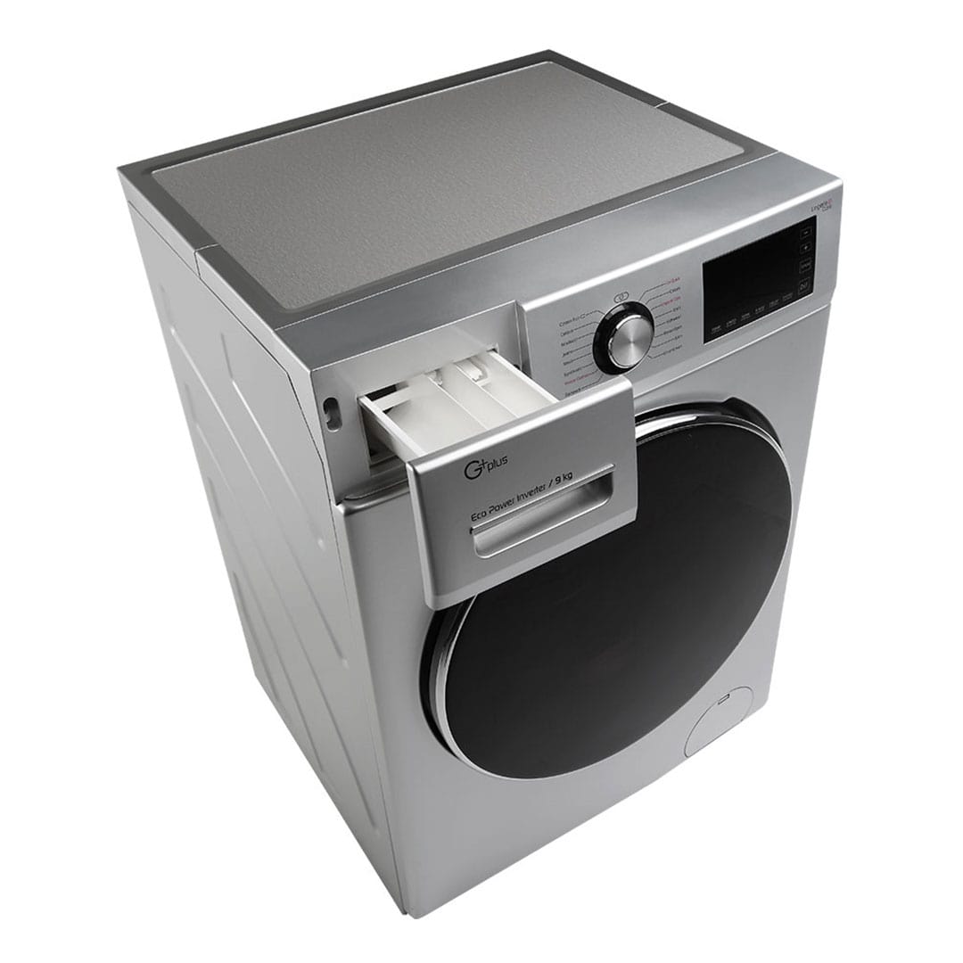 ماشین لباسشویی 9 کیلویی جی پلاس مدل GWM-J9470S