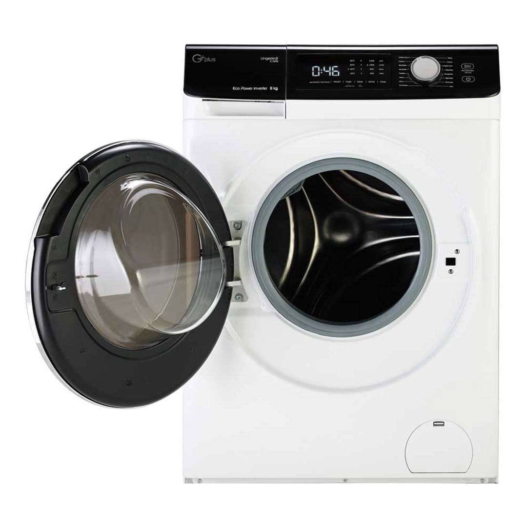 ماشین لباسشویی 8 کیلویی جی‌ پلاس مدل GWM-K846W