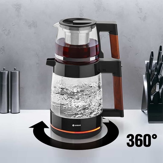 چای ساز اسنوا مدل STM-GS1650BK