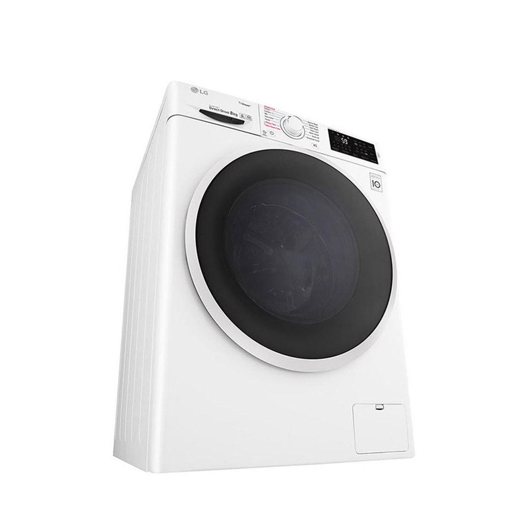 ماشین لباسشویی 8 کیلویی ال جی  مدل WM843SW