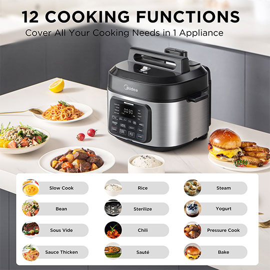 زودپز مایدیا مدل MY-CS6062WP