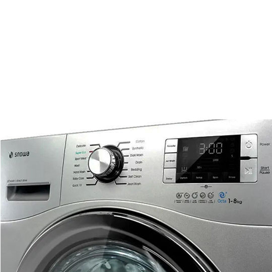 ماشین لباسشویی اسنوا 8 کیلویی اکتا SWM-84S40