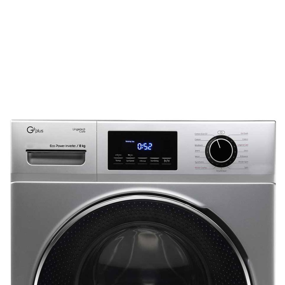 ماشین لباسشویی 8 کیلویی جی‌ پلاس مدل GWM-K824S 