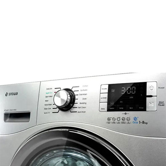 ماشین لباسشویی اسنوا 8 کیلویی اکتا SWM-84527