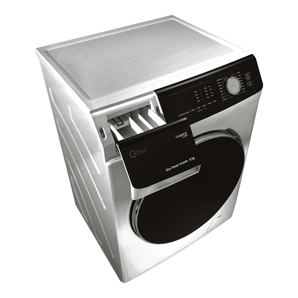 ماشین لباسشویی 8 کیلویی جی‌ پلاس مدل GWM-K846S