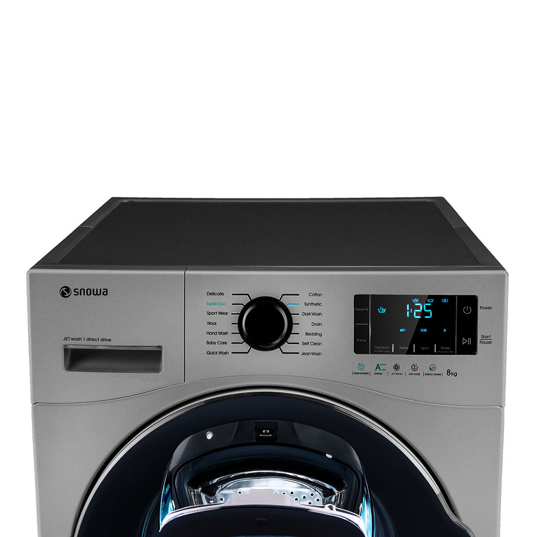ماشین لباسشویی اسنوا 8 کیلویی واش این واش SWM-84608