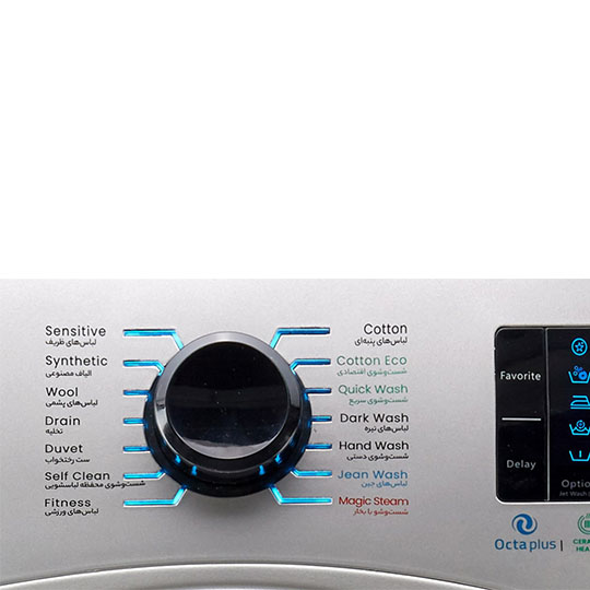 ماشین لباسشویی اسنوا 9 کیلویی اکتا پلاس SWM-94S50