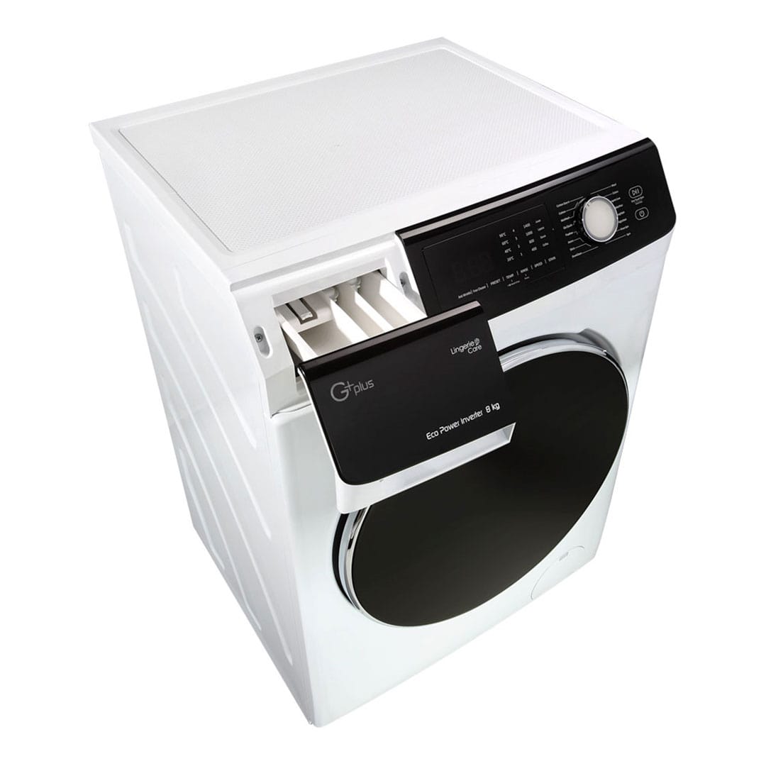 ماشین لباسشویی 8 کیلویی جی‌ پلاس مدل GWM-K846W