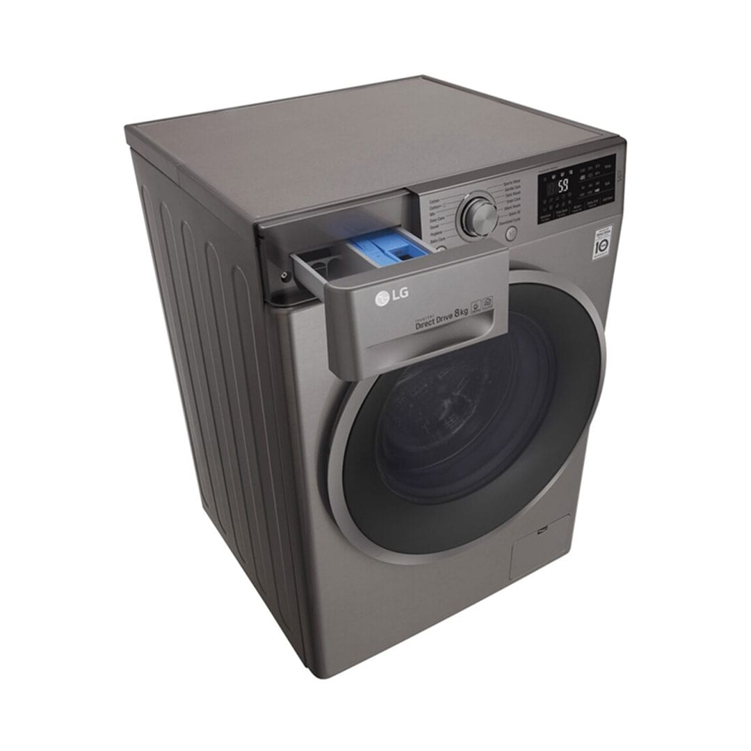 ماشین لباسشویی 8 کیلویی ال جی مدل WM865CS