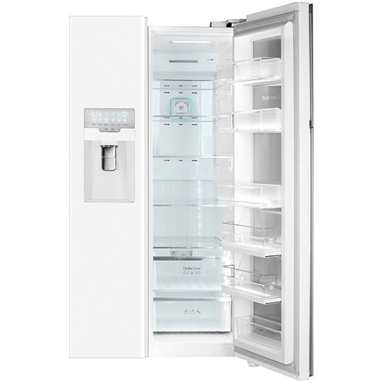 یخچال و فریزر ساید بای ساید اسنوا فرنیا مدل S3Di-S100-W