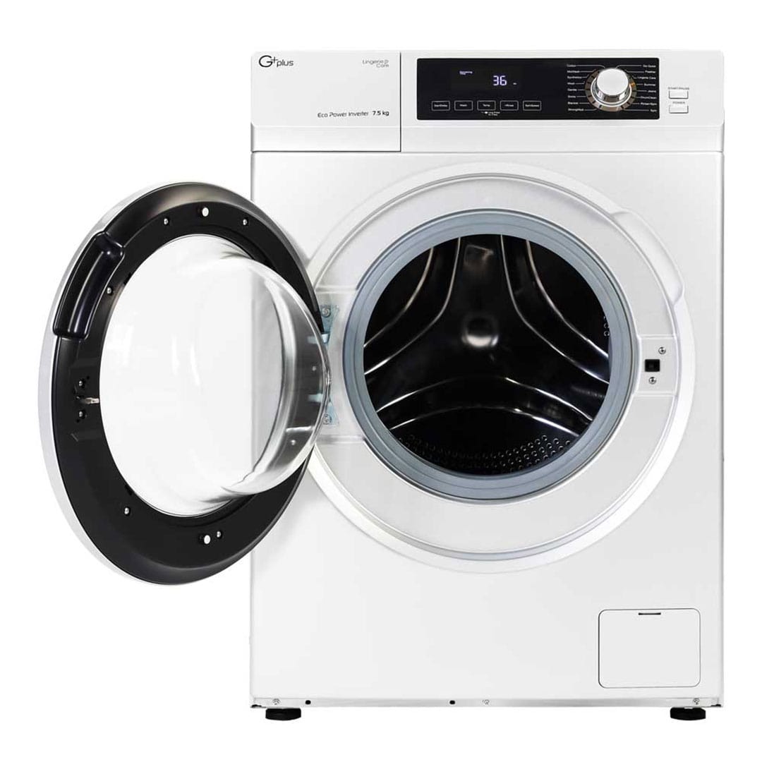 ماشین لباسشویی 7.5 کیلویی جی‌ پلاس مدل GWM-K723W