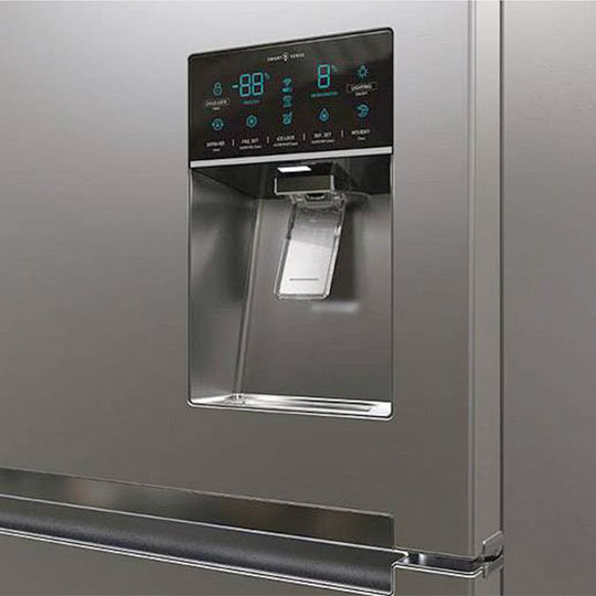 یخچال و فریزر بالا و پایین اسنوا پرفکت مدل SN4-2026SS