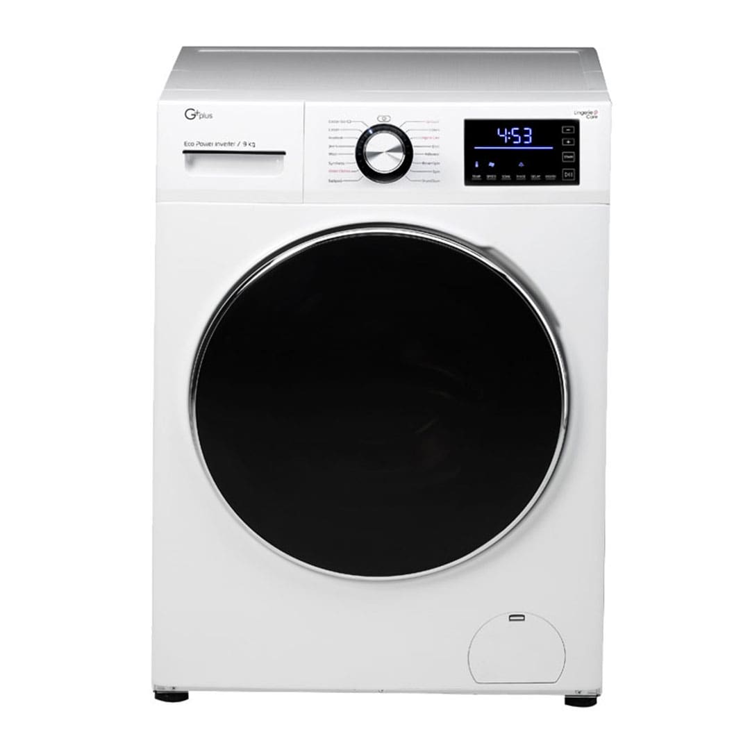 ماشین لباسشویی 9 کیلویی جی پلاس مدل GWM-J9470W