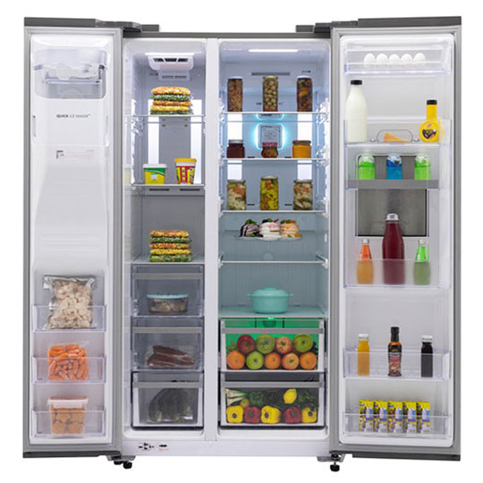 یخچال و فریزر ساید بای ساید اسنوا آدینا مدل S2Di-L310-S
