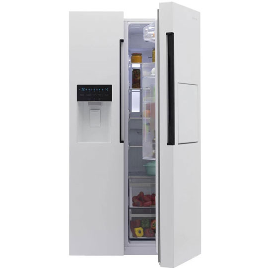 یخچال و فریزر ساید بای ساید نوژا اسنوا مدل S1DI-L310-W