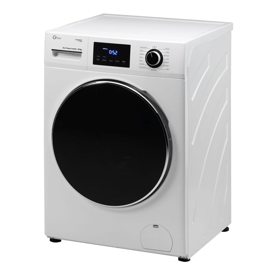 ماشین لباسشویی 8 کیلویی جی‌ پلاس مدل GWM-K844W 