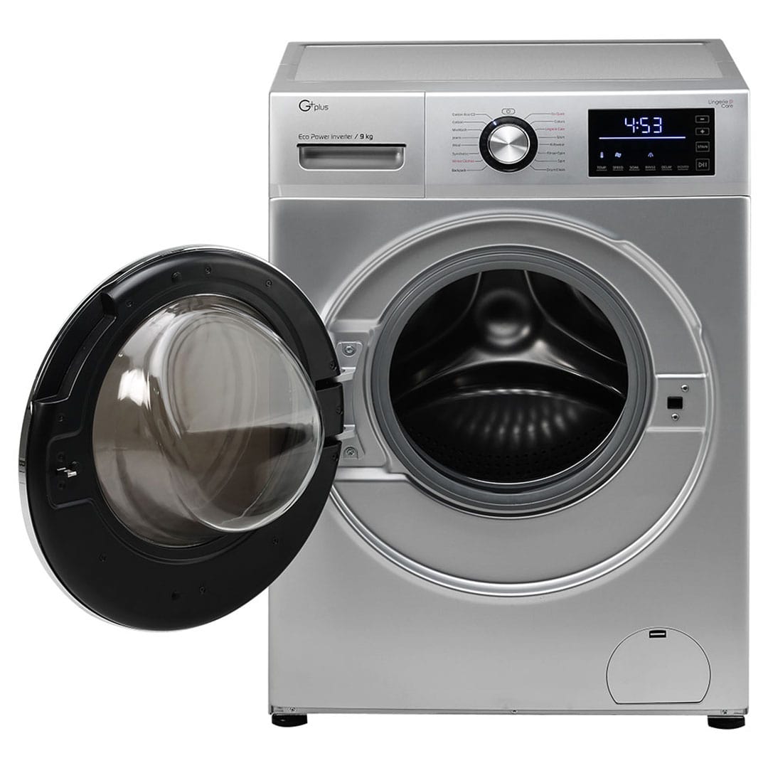 ماشین لباسشویی 9 کیلویی جی پلاس مدل GWM-J9470S