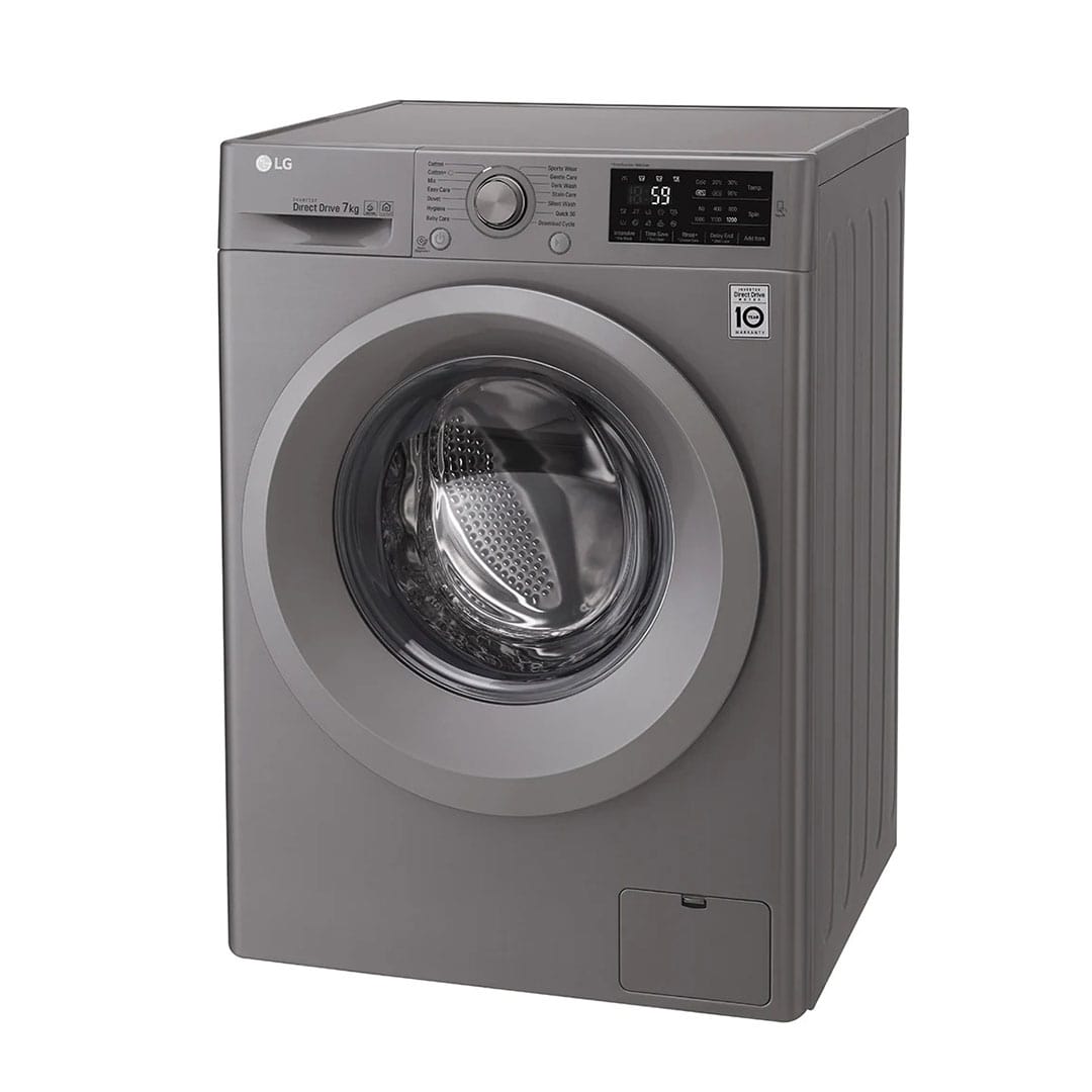 ماشین لباسشویی 7 کیلویی ال جی مدل WM721NS