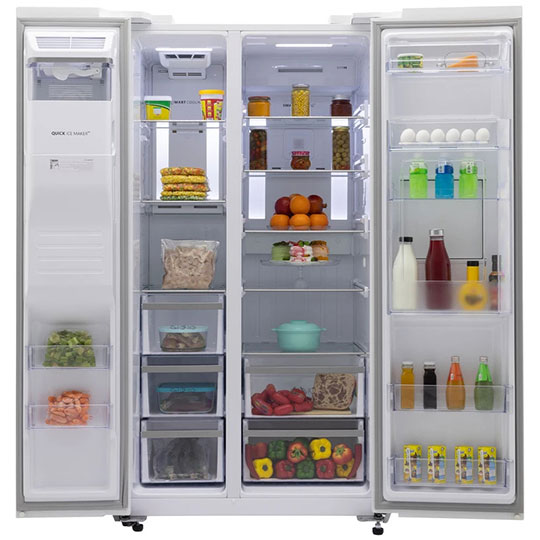 یخچال و فریزر ساید بای ساید هارمونی اسنوا مدل SN8-2028SW
