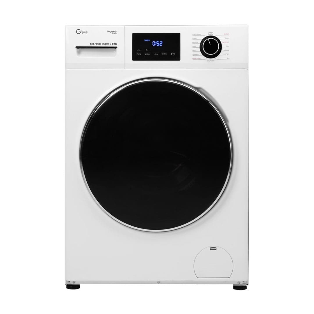 ماشین لباسشویی 8 کیلویی جی‌ پلاس مدل GWM-K844W 