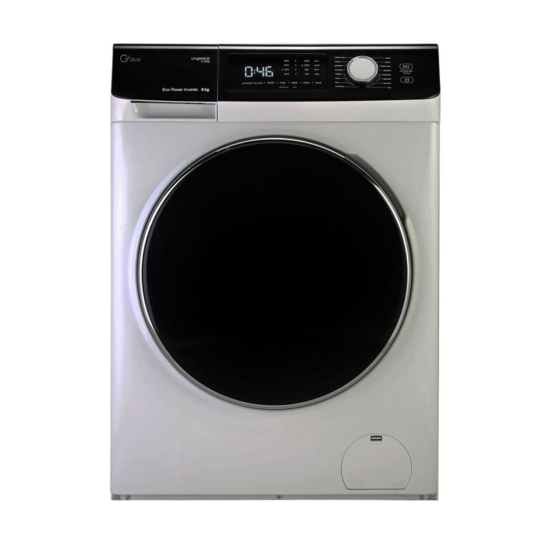ماشین لباسشویی 8 کیلویی جی‌ پلاس مدل GWM-K846S