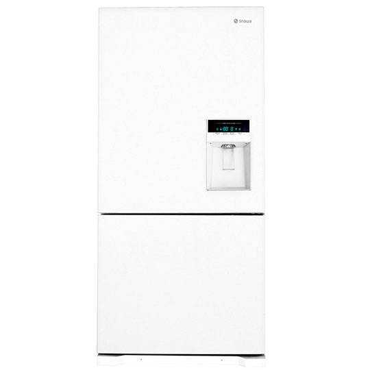یخچال و فریزر بالا و پایین اسنوا راشین مدل SBDI-L301-LW