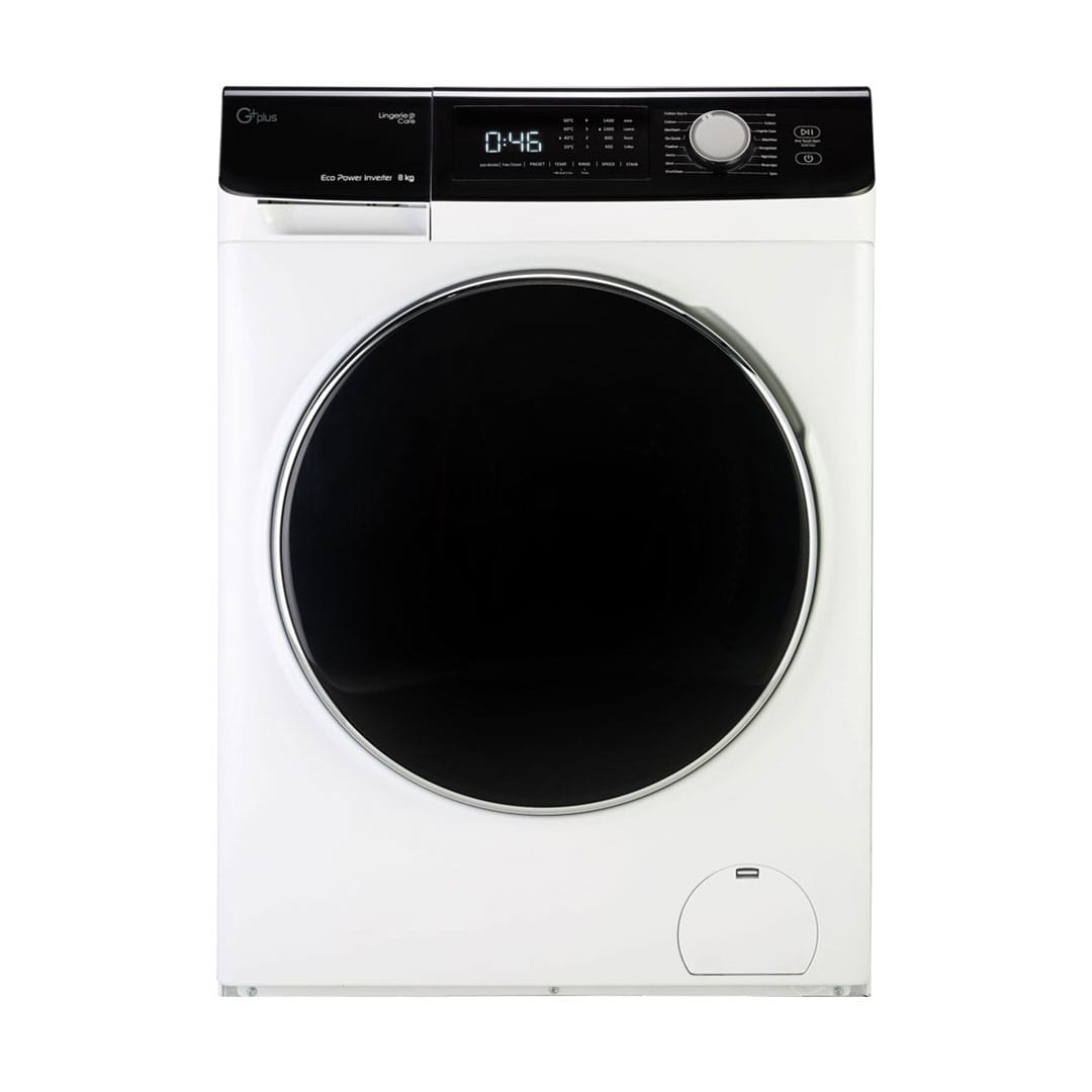 ماشین لباسشویی 8 کیلویی جی‌ پلاس مدل GWM-K846W